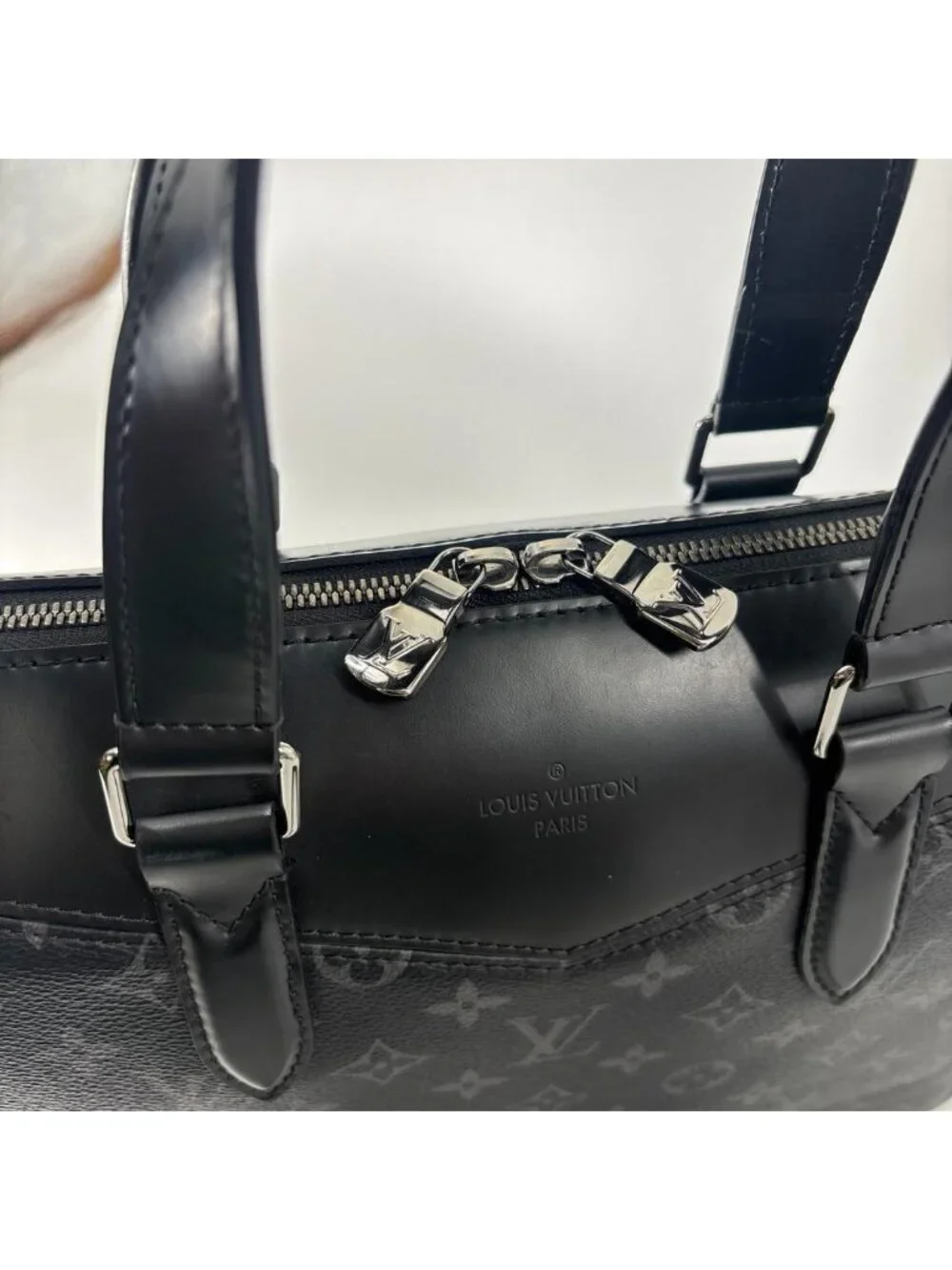 Louis Vuitton Super Explorer Monogram Eclipse Business Bag